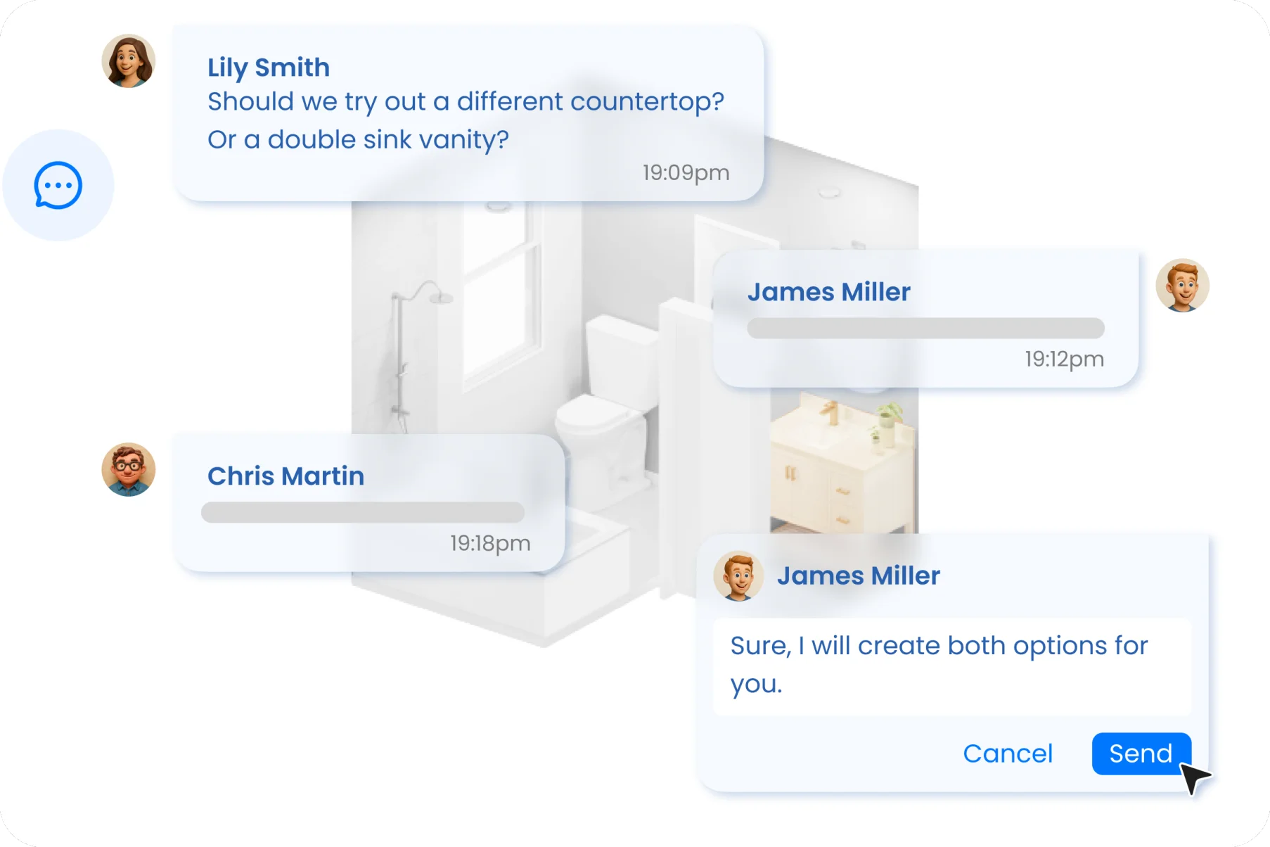 Remote consultation interface